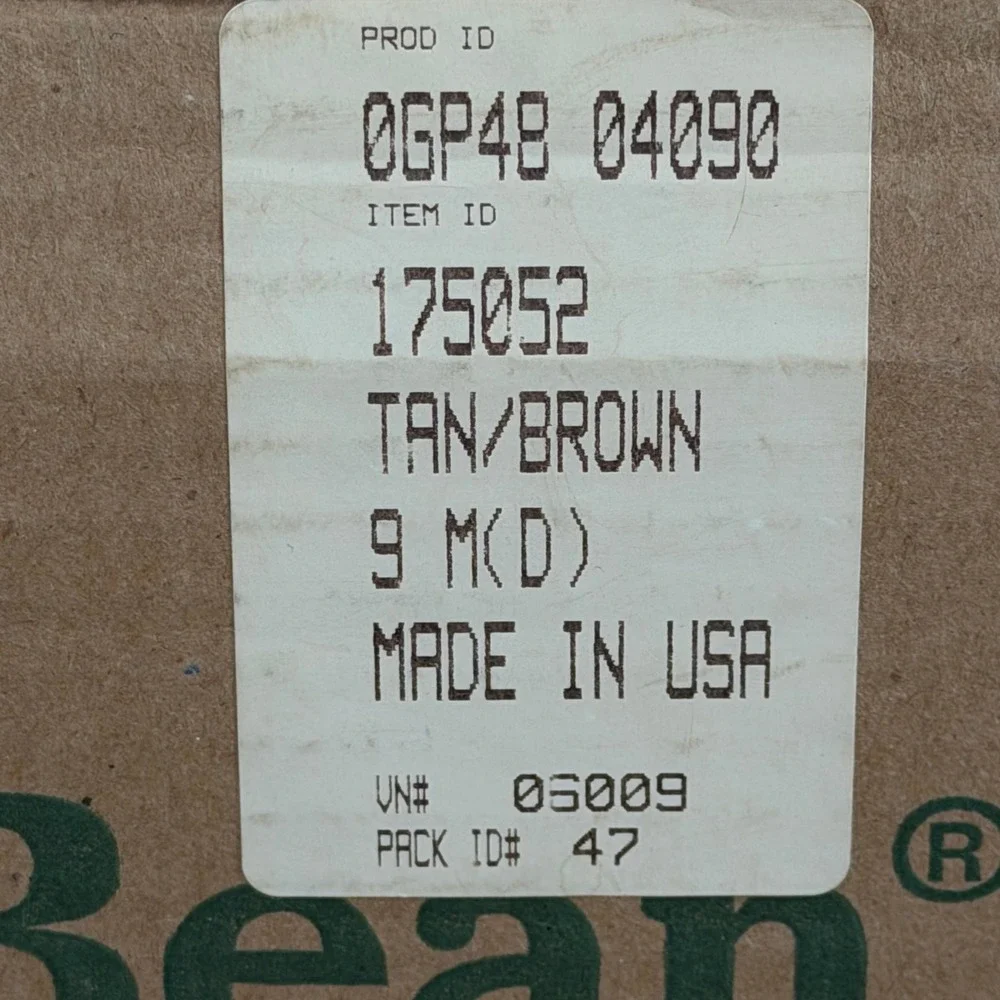 L.L. Bean bean inch
